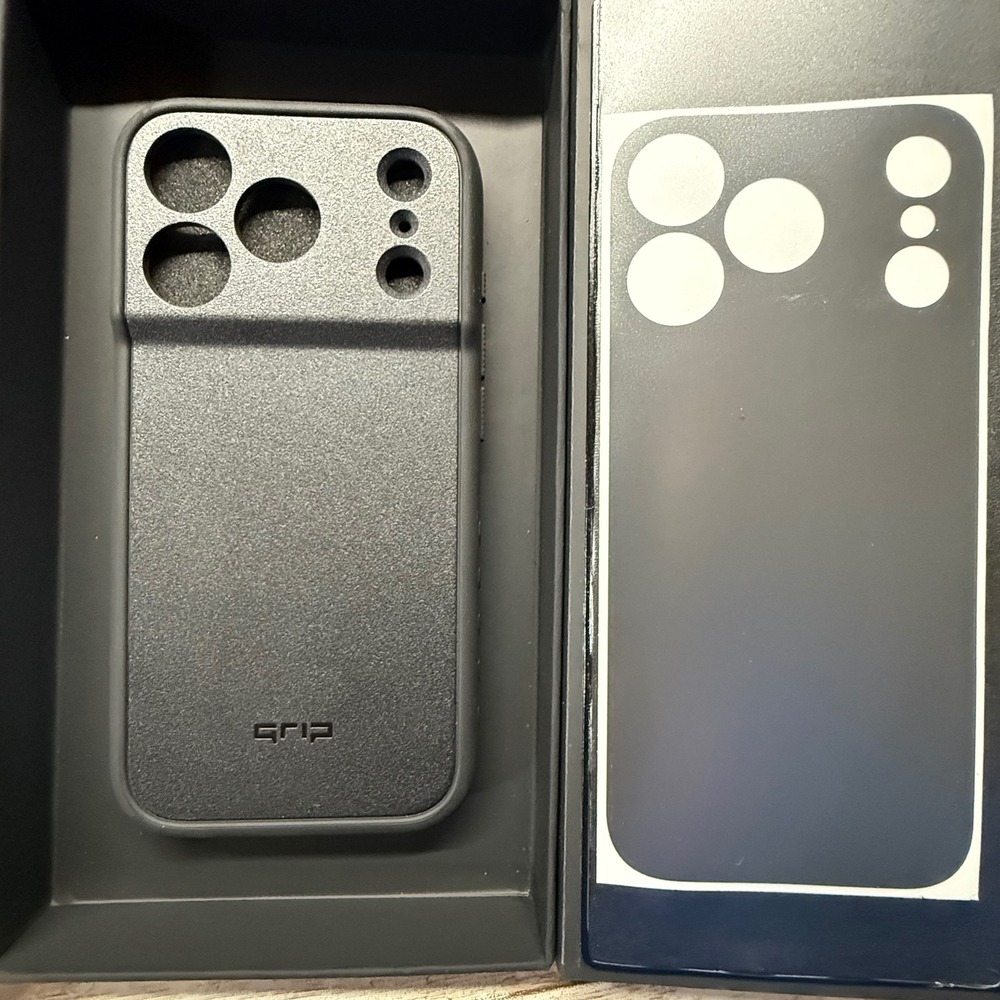 dbrand Grip Case Matte Black iPhone 17 Pro Black  skin New Open Box